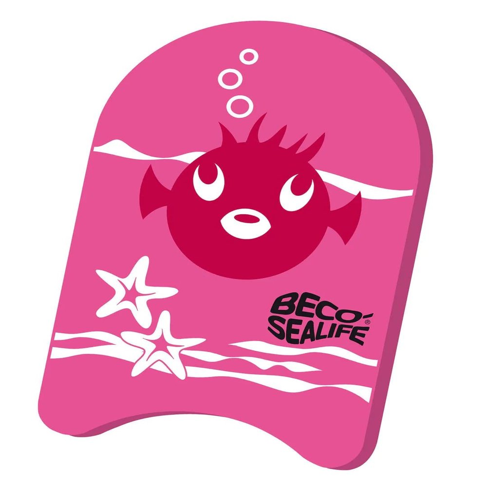 Beco Sealife Swimming Kickboard for Kids, Pink, One Size