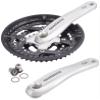 SHIMANO Unisex_Adult 2092839010 Crankset, Silver, 17.5 x 17.5 x 3 cm view 1