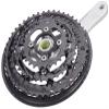 SHIMANO Unisex_Adult 2092839010 Crankset, Silver, 17.5 x 17.5 x 3 cm view 2