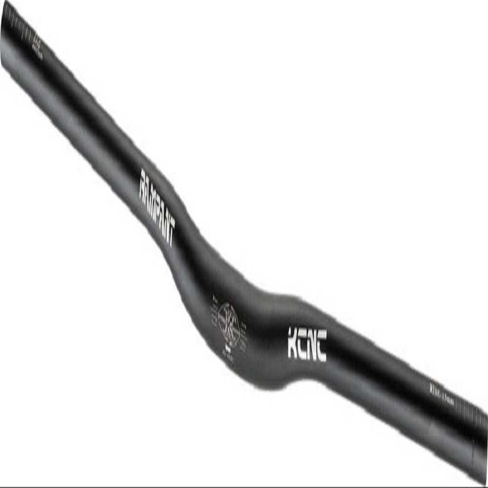 KCNC Bicycle Handlebar 6061 Aluminum, Lightweight, Lampant DH, Black, 1.0 inches (25.4 mm)