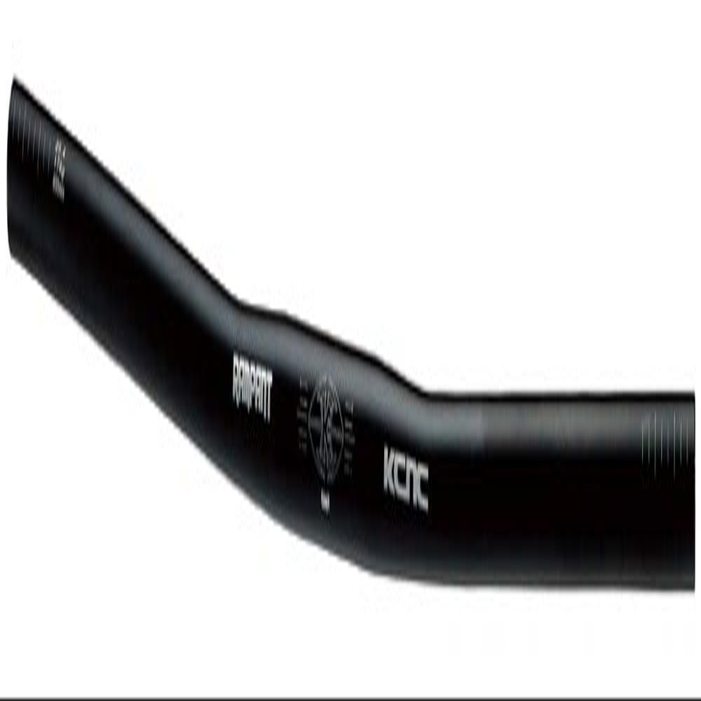 KCNC Bicycle Handlebar, 6061 Aluminum, Lightweight, Lampant Flat, Black, 1.0 inches (25.4 mm)