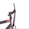 KCNC Bicycle Handlebar, 6061 Aluminum, Lightweight, Lampant Flat, Black, 1.0 inches (25.4 mm) view 4