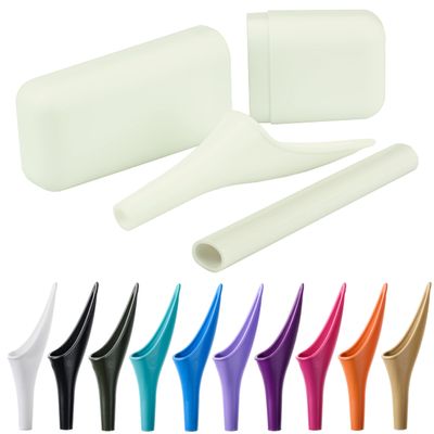 SHEWEE Extreme Female Urinal Made in The UK Reusable and Recyclable Urination Device. Festival, Camping, Car and Hiking Essentials for Women. Includes Travel Case and Extension Pipe White