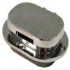 SeaSense Stainless Steel Oval Deck Pipe view 1