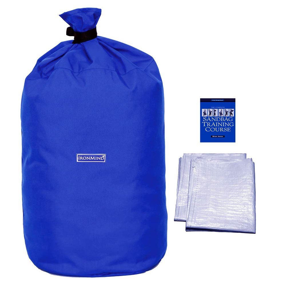 IronMind Tough-As-Nails Sandbag Set: 9X Worlds Strongest Man, Grip, Functional Training, Stone Lifting, MMA, Special Forces, Strongman, Kettlebells, Crossfit