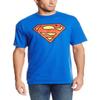 DC Comics Men's Superman Classic Logo T-Shirt, Royal, XX-Large view 1