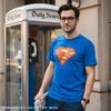 DC Comics Men's Superman Classic Logo T-Shirt, Royal, XX-Large view 2