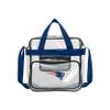 FOCO New England Patriots NFL Clear HIGH END Messenger Bag view 1