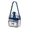 FOCO New England Patriots NFL Clear HIGH END Messenger Bag view 2