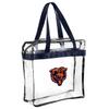 FOCO NFL Chicago Bears Clear Messenger Bag view 1