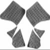 Stomp Design 51-10-0002b universal tank pad volcano (bl ack) view 1