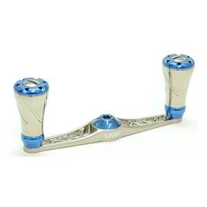Livre Flat Reel Type-F90 (for Left Roll) for Daiwa (Titanium P + Blue G)