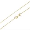 1mm thick 14k gold plated sterling silver 925 Italian diamond cut BALL bead chain necklace bracelet anklet - 6", 8", 10", 12", 14", 16", 18", 20", 22", 24", 26", 28", 30", 32", 34", 36", 38", 40" view 1