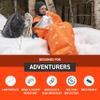 S.O.L. Survive Outdoors Longer SOL Escape Lite Bivvy - Reflects up to 70% Body Heat - Waterproof Emergency Blanket for Survival Gear - 82" x 32" - 5.5 oz - Orange view 2