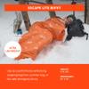 S.O.L. Survive Outdoors Longer SOL Escape Lite Bivvy - Reflects up to 70% Body Heat - Waterproof Emergency Blanket for Survival Gear - 82" x 32" - 5.5 oz - Orange view 3