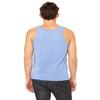 Bella + Canvas Unisex Jersey Tank XS BLUE TRIBLEND view 2