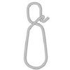 NT swivel TM hyper snap (stainless steel) D-25 1 view 1