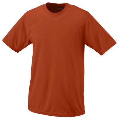 Augusta Sportswear Boys Wicking T-Shirt, Dark Orange, X-Small