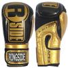 Ringside Apex Bag Gloves, IMF-Tech Synthetic Boxing Gloves with Secure Wrist Support, Ideal for Men and Women, Gold and Black, L/XL view 2