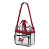 FOCO Tampa Bay Buccaneers NFL Clear HIGH END Messenger Bag view 2