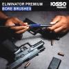 Iosso Premium Bore Brush  Blue Synthetic Fiber  Durable, Long-Lasting Tool for Gun Maintenance  Made in USA Bore Cleaning Brush (.44/.45 Pistol BORE Brush) view 2