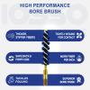 Iosso Premium Bore Brush  Blue Synthetic Fiber  Durable, Long-Lasting Tool for Gun Maintenance  Made in USA Bore Cleaning Brush (.44/.45 Pistol BORE Brush) view 3