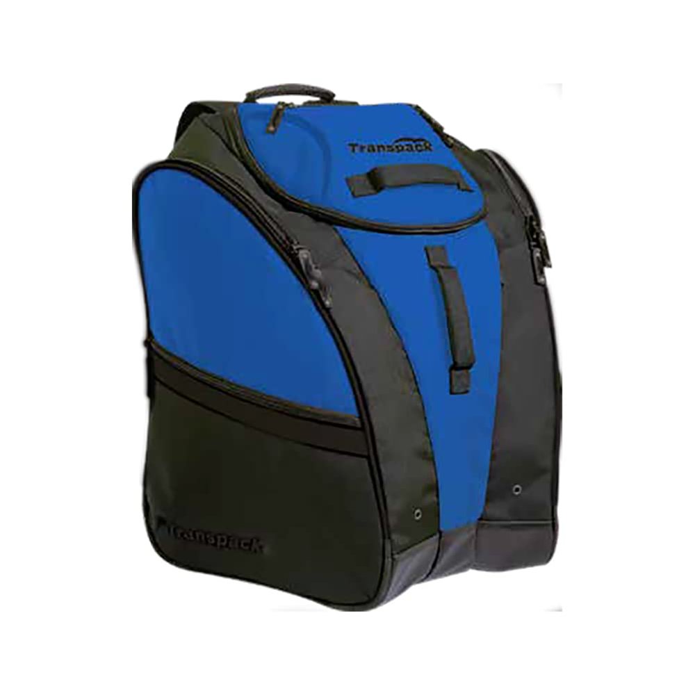 TRANSPACK COMPETITION PRO Unisex Water-Resistant 80 L Ski/Snowboard Boot Helmet Goggles & Gear Backpack Bag, Blue w/Charcoal Electric