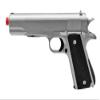 g13 1911 style metal airsoft spring pistol 340 fps (silver)(Airsoft Gun) view 2