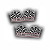 2X Engine Window Air Cleaner Sticker Decal 429 High Performance V8 Boss Race, Classic, Muscle Car, Compatible with Ford Mustang 5 x 2.25 inch view 1