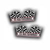 2X Engine Window Air Cleaner Sticker Decal 265 High Performance for Classic Muscle Car Motor, Compatible with Chevrolet Chevy 5x2.25 inch view 1