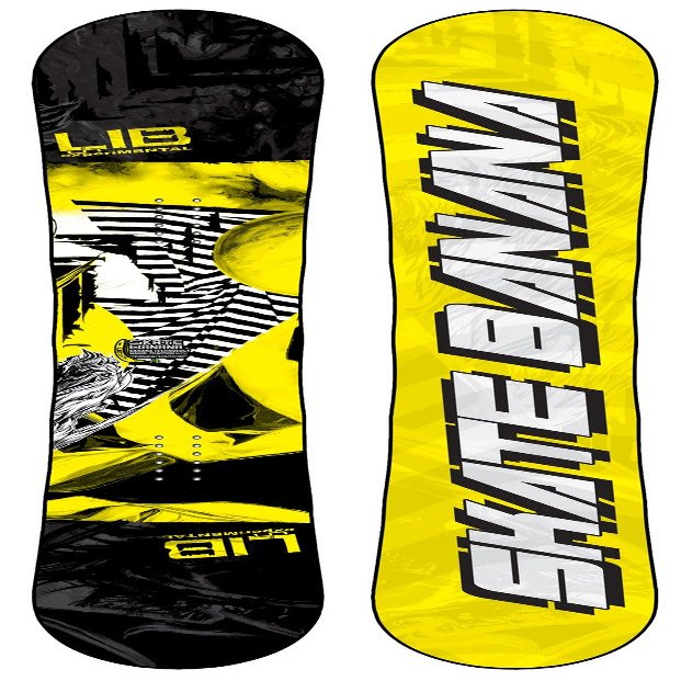 Lib Tech Skate Banana Snowboard Yellow 149