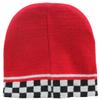 Beanie Cap 8-in Hat Comes in 16 Colors and Designs Reversible Red view 3