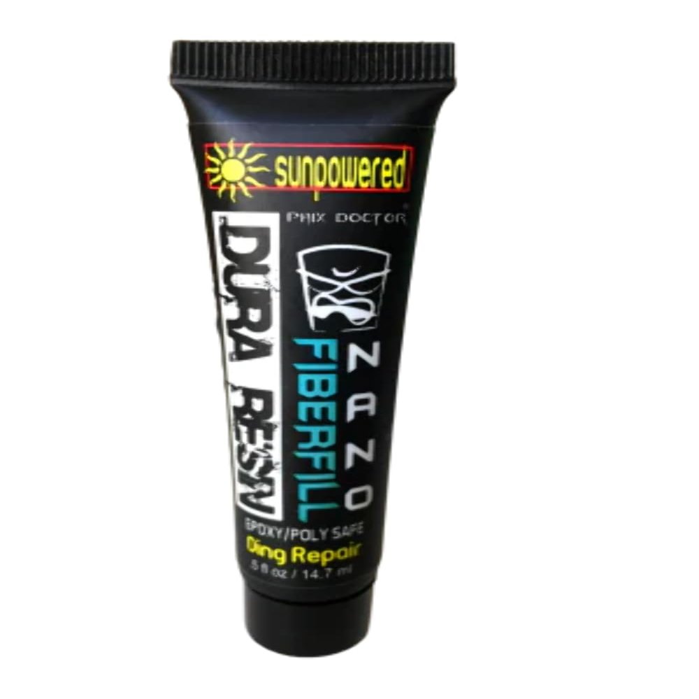 Phix Doctor SunPowered Dura Resin Mondo Dual Formula Universal Resin Epoxy & Polyester Safe Surfboard Ding Repair Kit (0.5 oz)