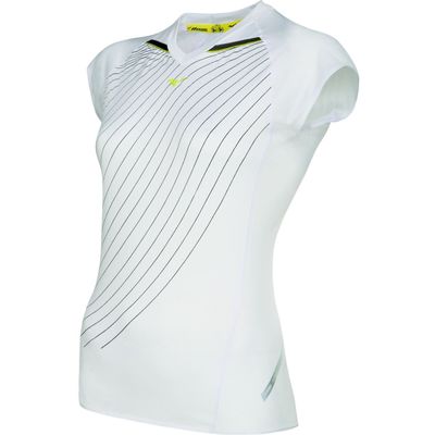 Mizuno Running Women's Akemi Tee, Black/White, X-Large