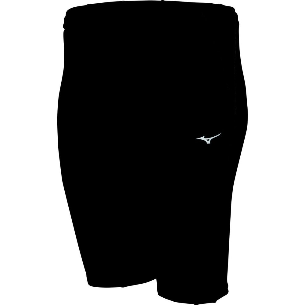 Mizuno Running Women's BG3000 Mid Tights, Black/Charcoal, Large