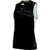 Mizuno Running Men's Venture Sleeveless Tee, Black/White, XX-Large view 1
