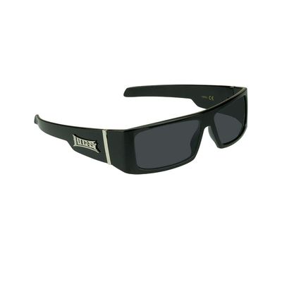JY8509COL8 Sunglasses - Black Frame - Smoke Lens