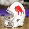 NFL Buffalo Bills Riddell Royal Blue Retro Mini Helmet - Adult Collectible, NFL Fans view 3