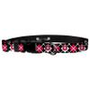 Moose Pet Wear Dog Collar  University of Utah Utes Adjustable Pet Collars, 3/4"/Small, Argyle view 1
