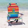 Tommy Bahama 2015 Backpack Cooler Chair with Storage Pouch and Towel Bar- red/Blue view 1