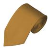 NYFASHION101 Men's Smooth Formal Solid Color 2.75" Slim Tie - Copper view 1