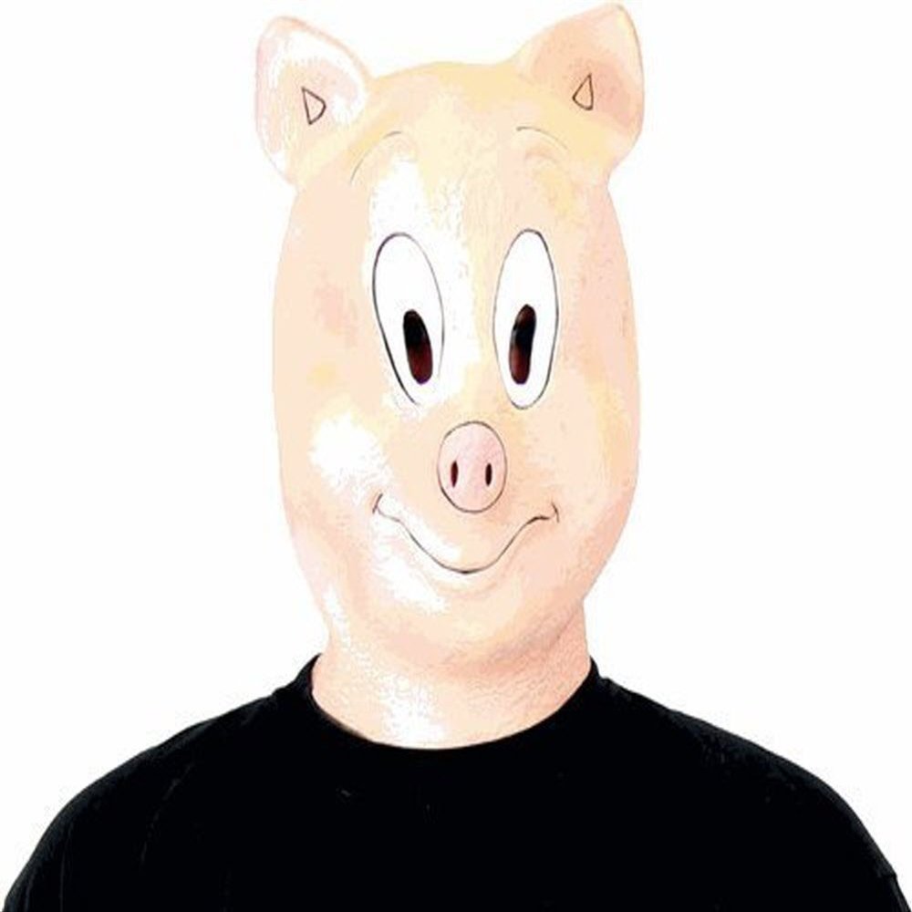 Costume Agent Adult Pig Mask Halloween Costume