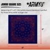 ARMYU Classic Trainmen Paisley Bandanas, Military Army Head Scarf Do-rag Cotton Bandanna (Orange - 22") view 3