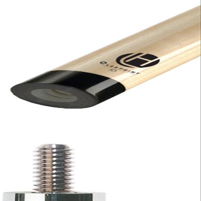 Lucasi Hybrid 12.75mm Zero Flexpoint Technology Pool Shaft, Black Collar, Radial Pin