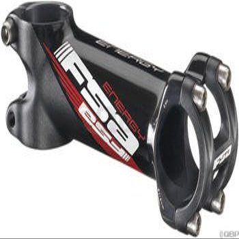 FSA Energy Road/MTB Stem: 110mm; 84/96 degree; Black; 31.8