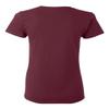 Gildan Womens 5.3 oz. Heavy Cotton Missy Fit T-Shirt G500L -MAROON S view 4
