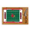NCAA Louisville Cardinals Football Field Icon Cheese Set (3-Piece) view 1