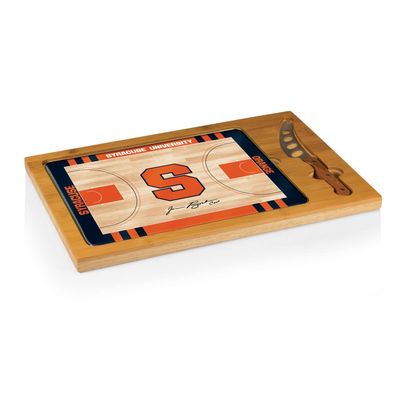 NCAA Syracuse Orange Basketball Court Icon Cheese Set (3-Piece)