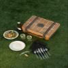 NCAA Oregon State Beavers Champion Picnic Basket with Deluxe Service for Two view 3