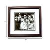 Collectiblia Joe DiMaggio, Vince DiMaggio & Dom DiMaggio 8x10 Photo in an 11x14 Cherry Frame #1 view 2